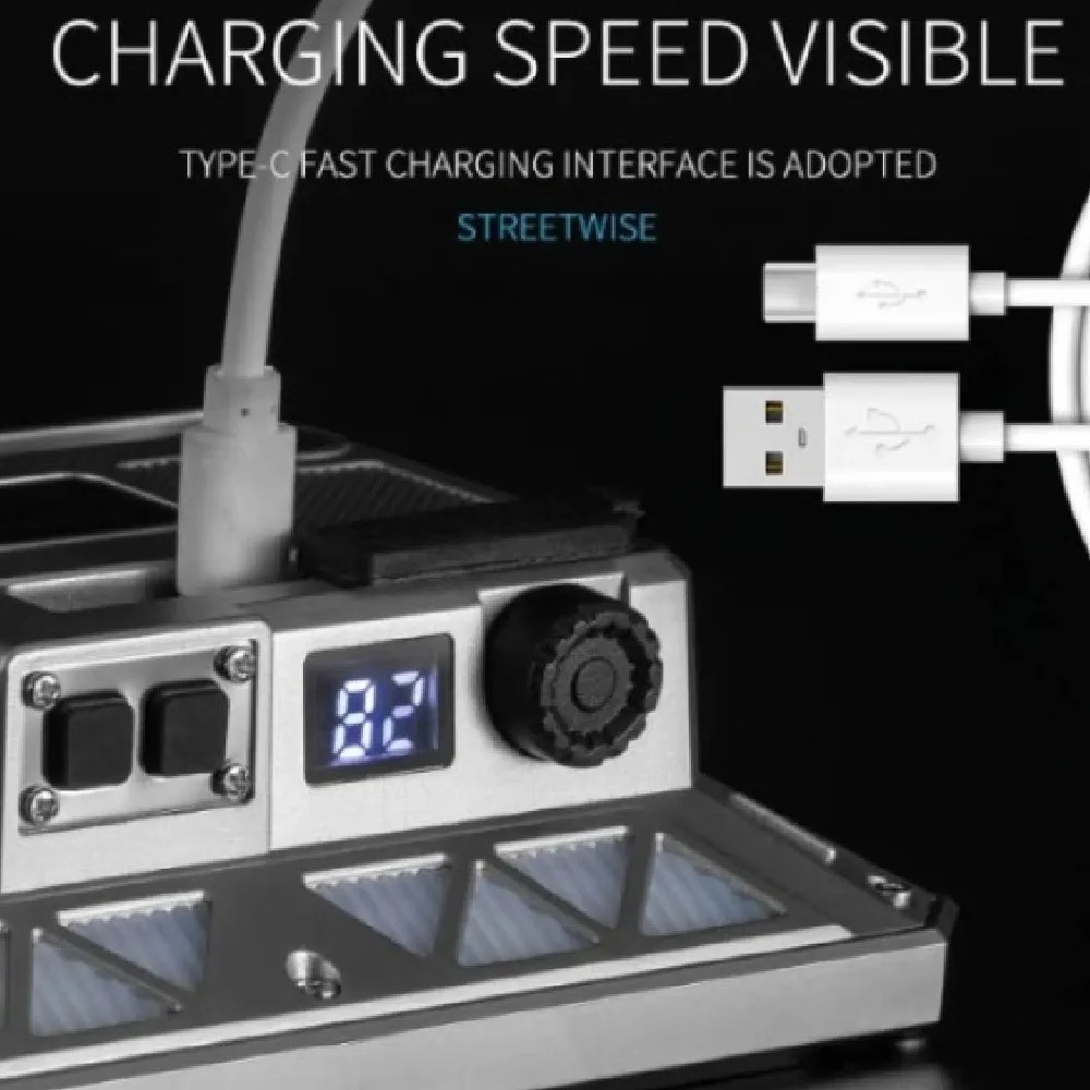 LUZ DE RELLENO LED CON FILTRO RGB RECARGABLE |JF12692|