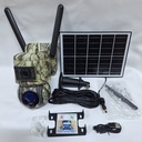 CAMARA DE VIGILANCIA CON CHIP DE DATOS Y PANEL SOLAR |538-GL-6|
