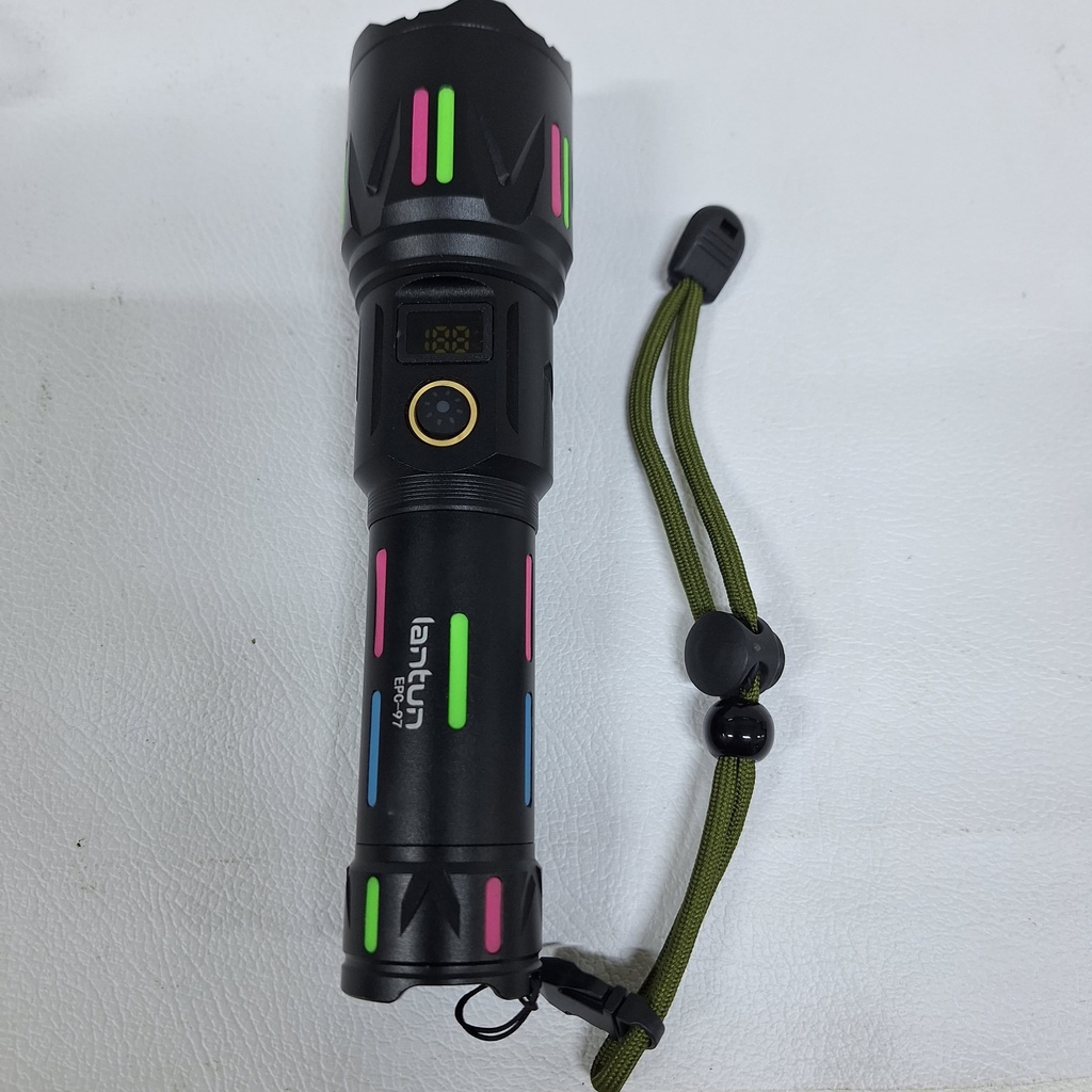 LINTERNA DE LUZ FUERTE Y ZOOM TELESCOPICO |EPC-97|