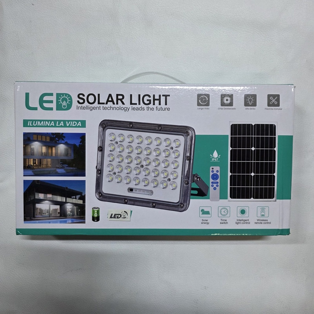 REFLECTOR CON PANEL SOLAR 40 LEDS |TY127672|