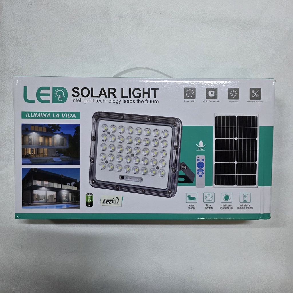 REFLECTOR CON PANEL SOLAR 40 LEDS |TY127672|