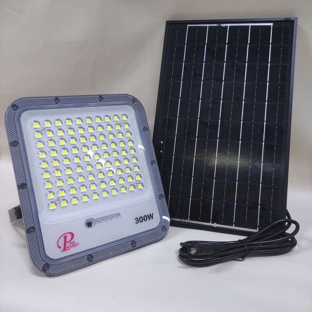 REFLECTOR 300W DE POLIACRILICO CON PANEL SOLAR |090792-20| 