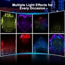 CORTINA DE LUZ INTELIGENTE 400 LEDS 2X2m |XY11822|