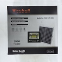 REFLECTOR 300W CON PANEL SOLAR CUBULL |PZ-300| 