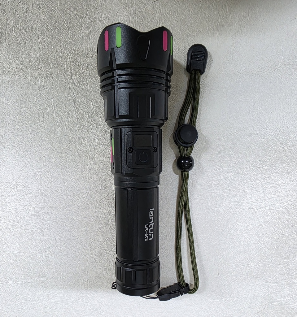 LINTERNA DE LARGO ALCANCE |EPC-608|  