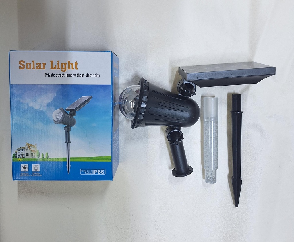 ESTACA SOLAR MULTICOLOR GIRATORIA 440127