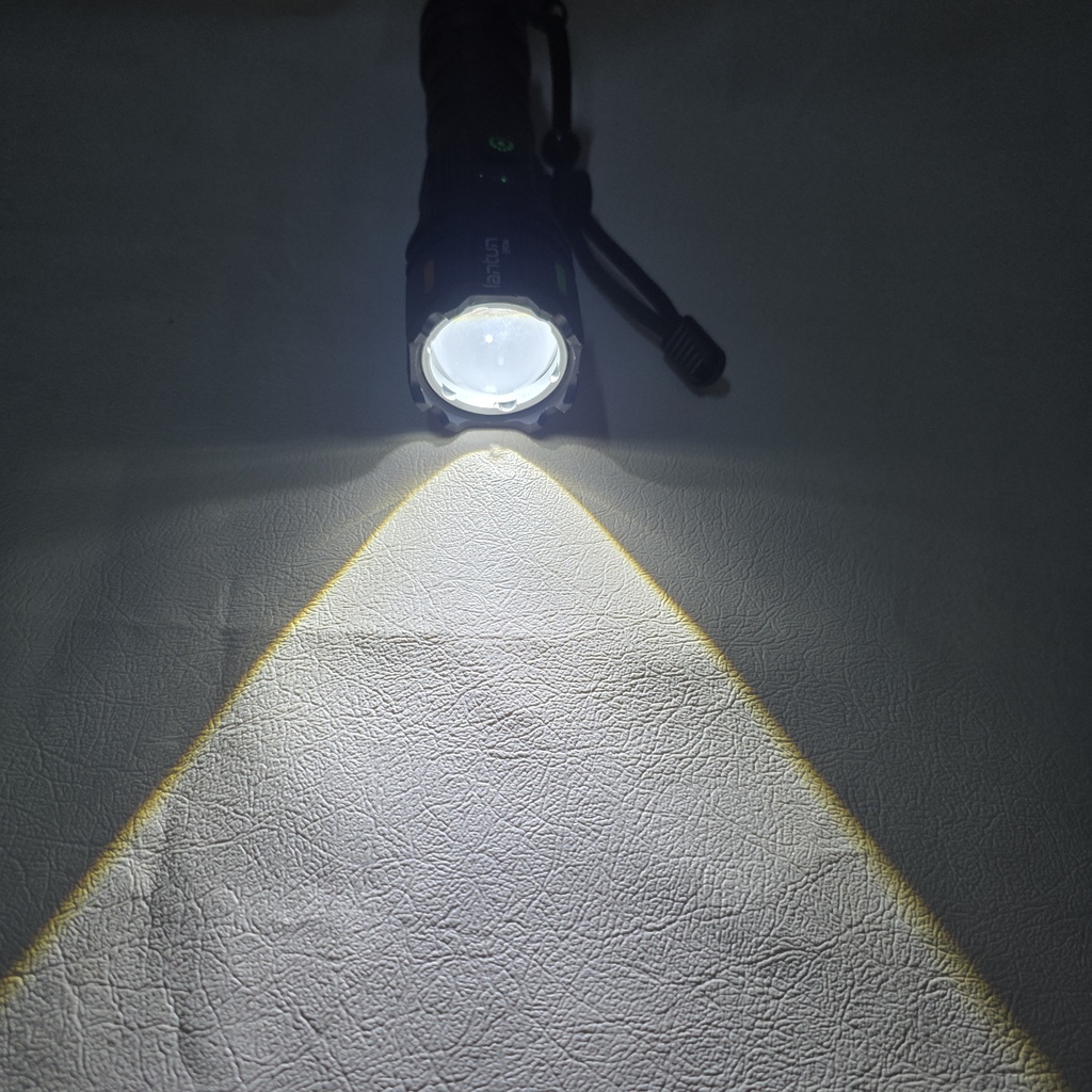 LINTERNA TACTICA LUZ BLANCA Y AMBAR |EPC-64|