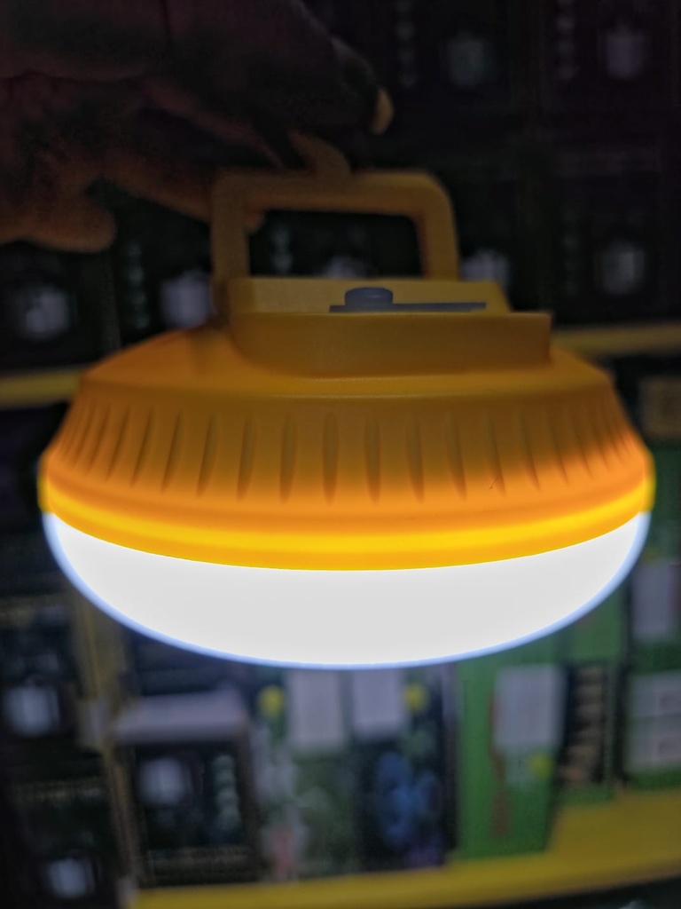 FOCO RECARGABLE AMARILLO 3600 mAh