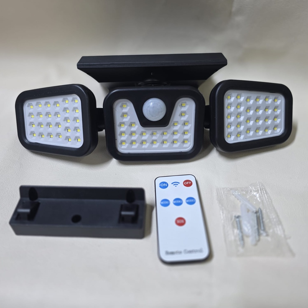 LAMPARA SOLAR TRIPLE