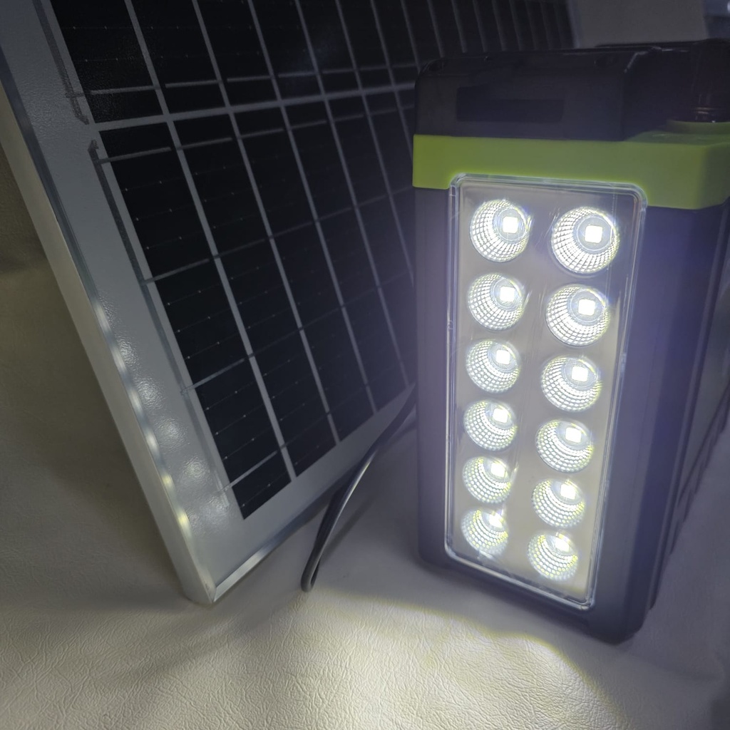 KIT SOLAR PORTATIL 25Ah CAFINI |CN-DC2620QS|