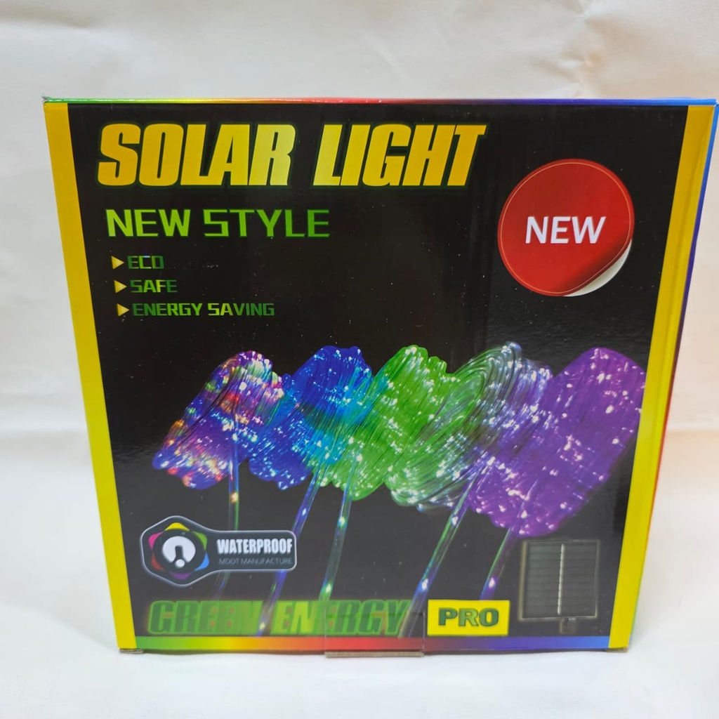 MANGUERA DE LUCES NAVIDEÑAS SOLAR-AMBAR |SD12192|