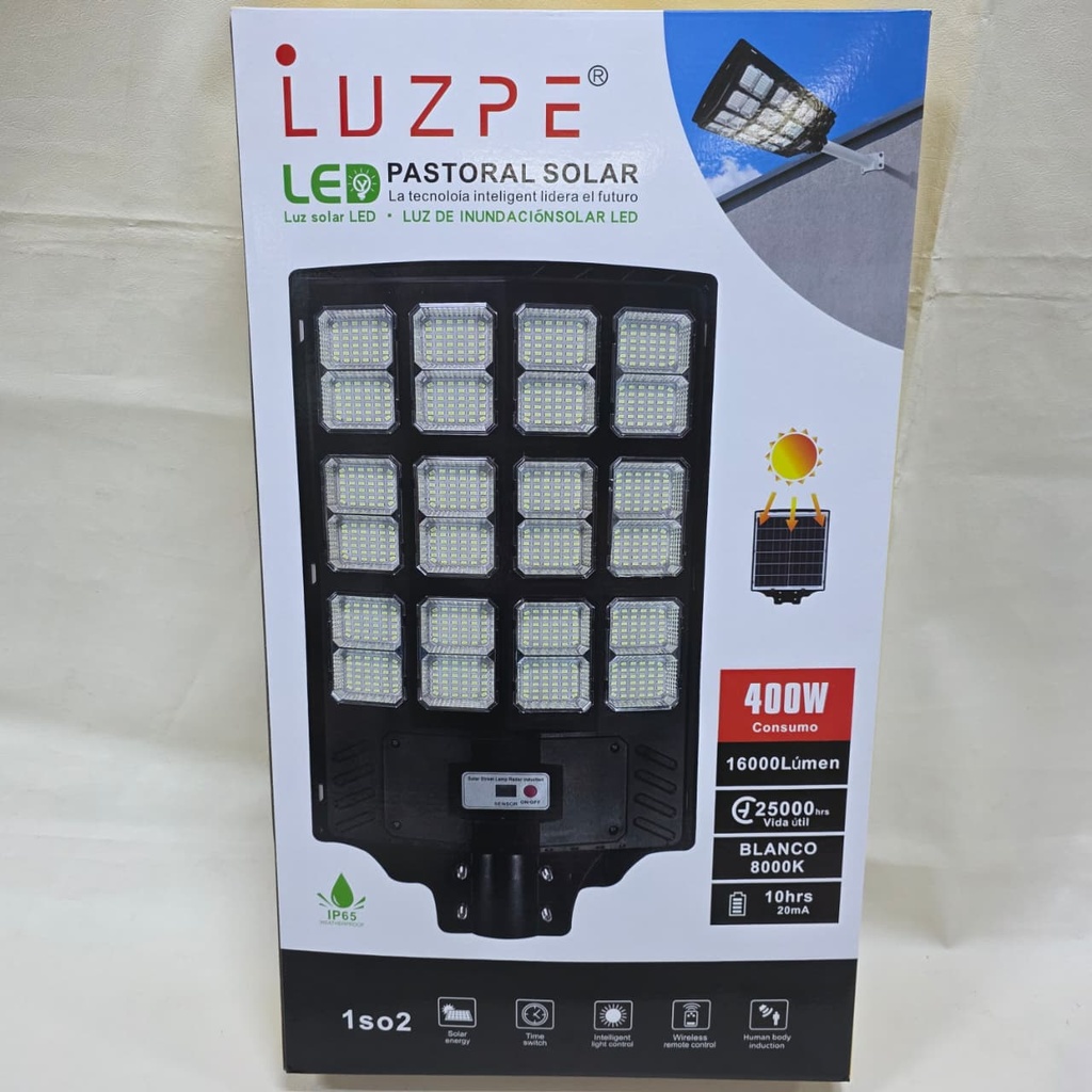 LUZ PASTORAL SOLAR 400W |1SO2|