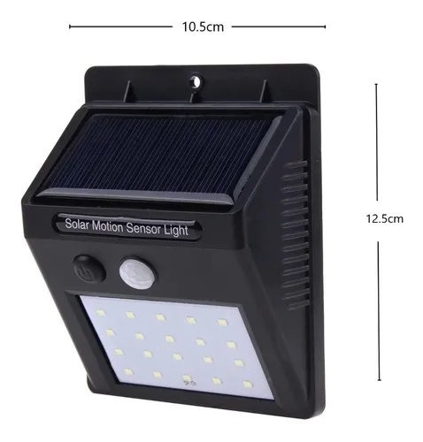 LUZ LED CON PANEL SOLAR 20w |EM119|