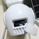 CAMARA SOLAR 2 LENTES CON CHIP |BT-HD72|