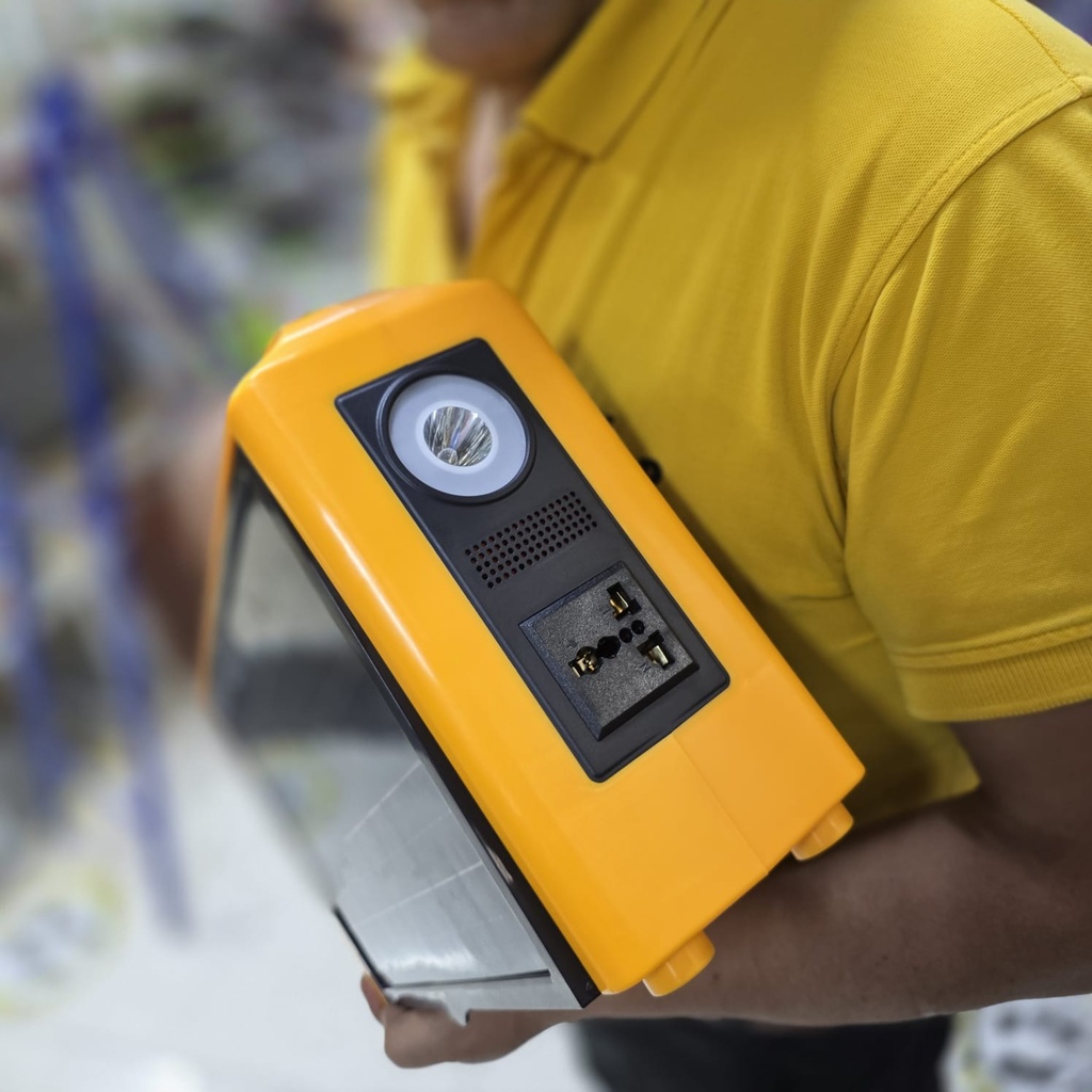 ESTACION DE ENERGIA SOLAR PORTATIL 200W |EG014|