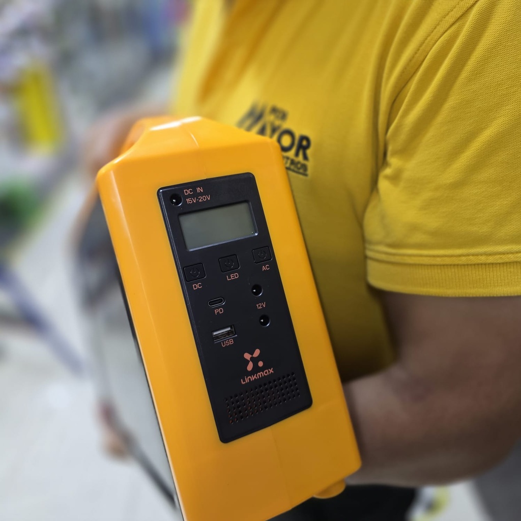 ESTACION DE ENERGIA SOLAR PORTATIL 200W |EG014|