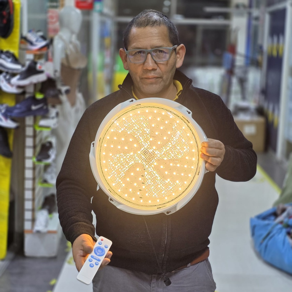 LAMPARA SOLAR 300W PARA HABITACIONES COLOR BLANCO Y AMBAR |NAY-246| 