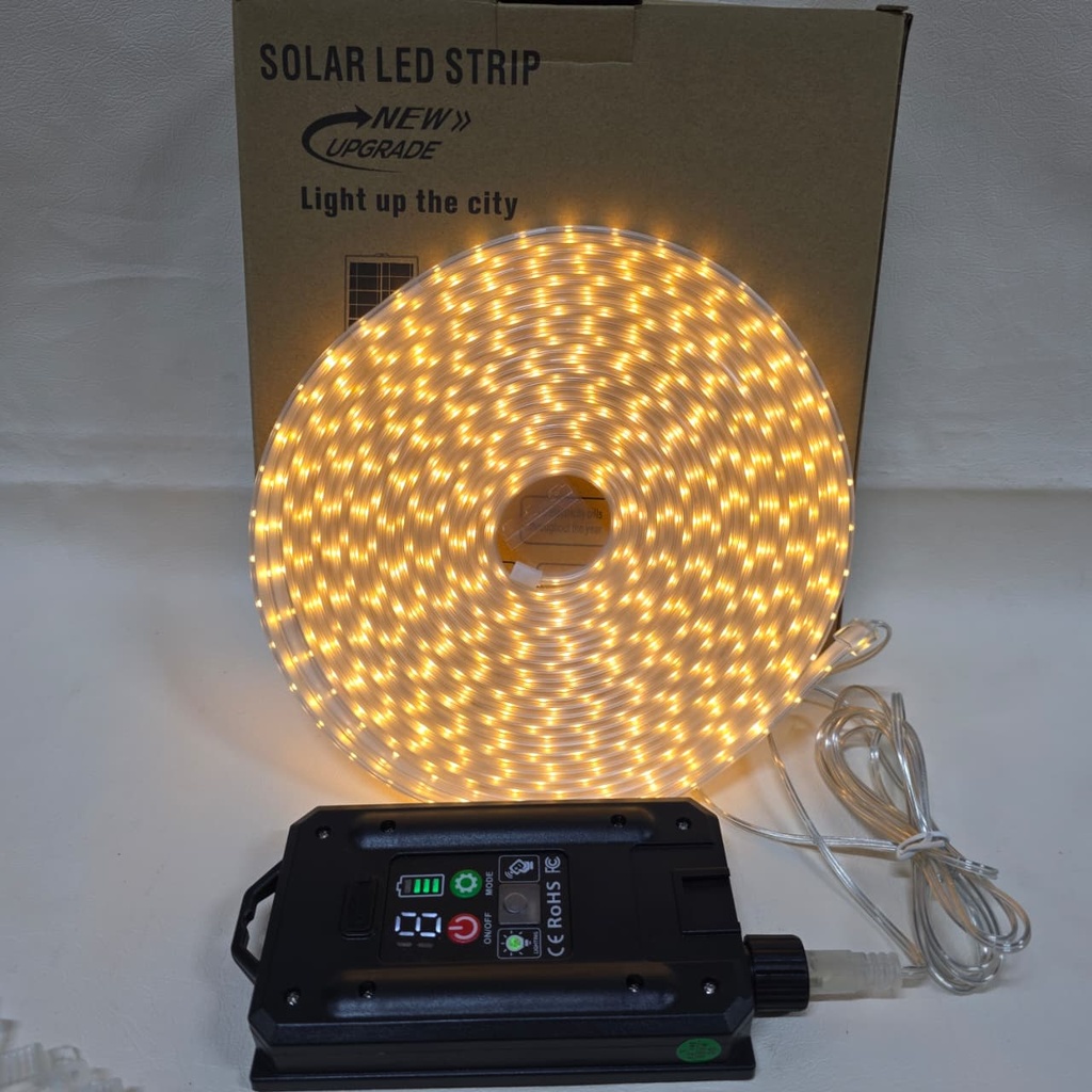 TIRA DE LUCES NAVIDEÑAS AMBAR 10M |SD12187|