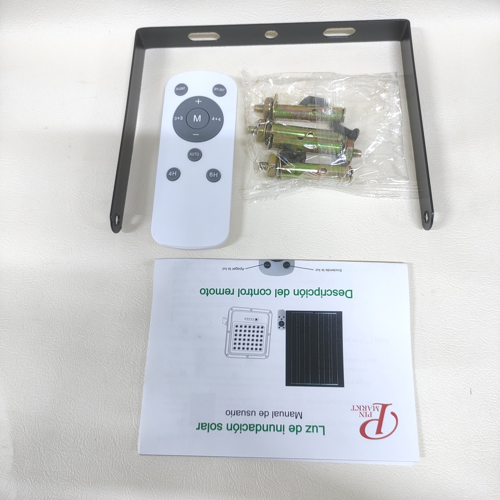 REFLECTOR 100W DE POLIACRILICO CON PANEL SOLAR |090778-20|  