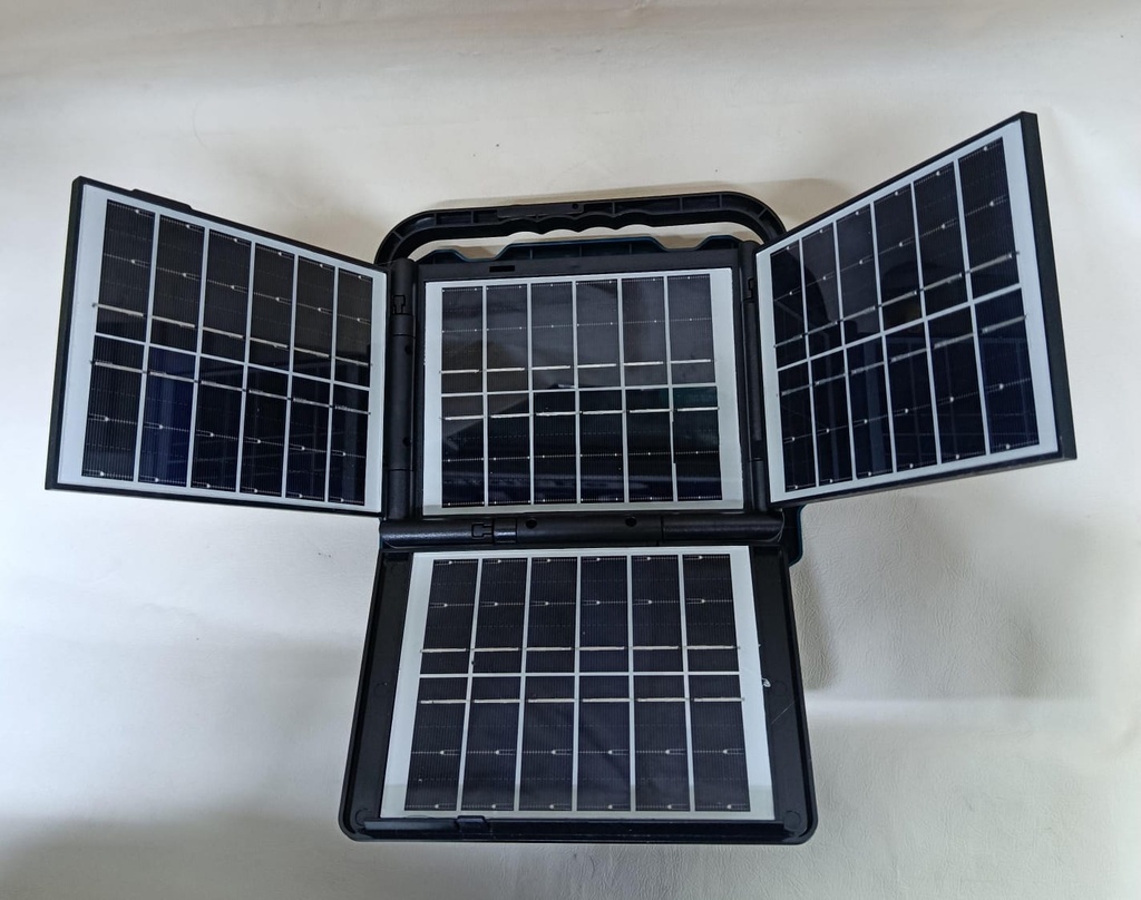 REFLECTOR SOLAR PORTATIL 4 PANELES 336 LEDS |XY11848|