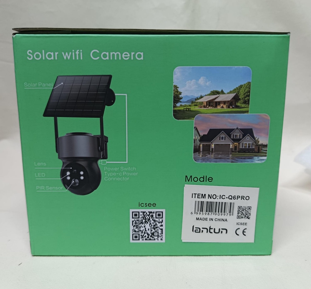 CAMARA SOLAR WIF |IC-Q6PRO|
