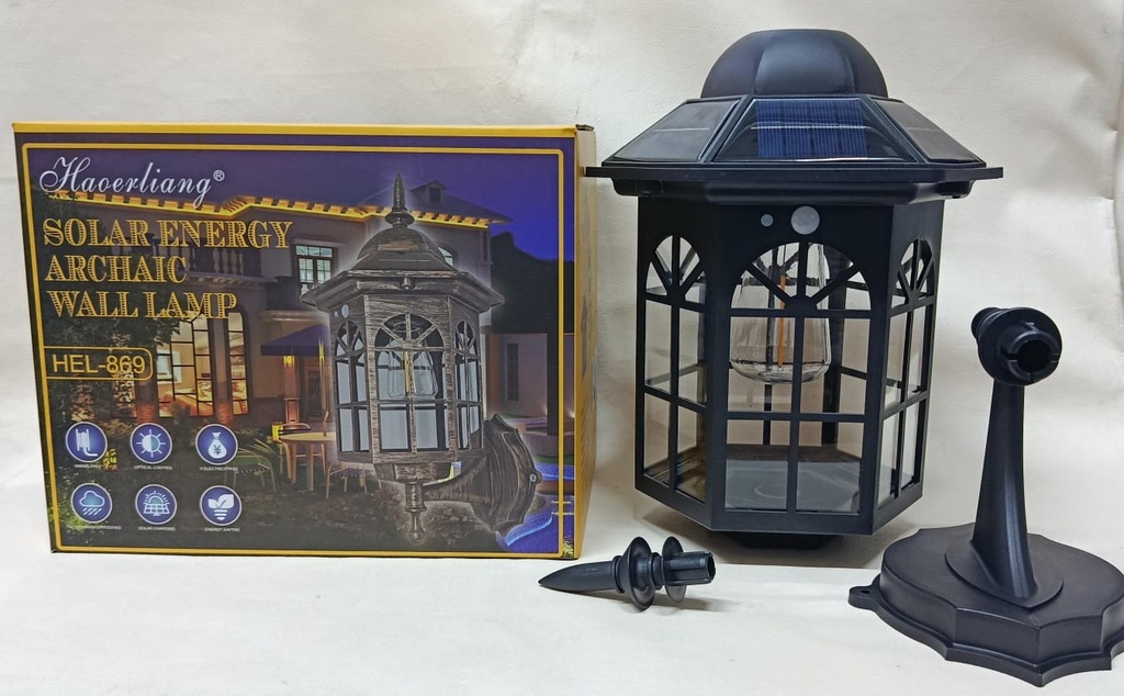 LAMPARA SOLAR DE PARED |TY020|