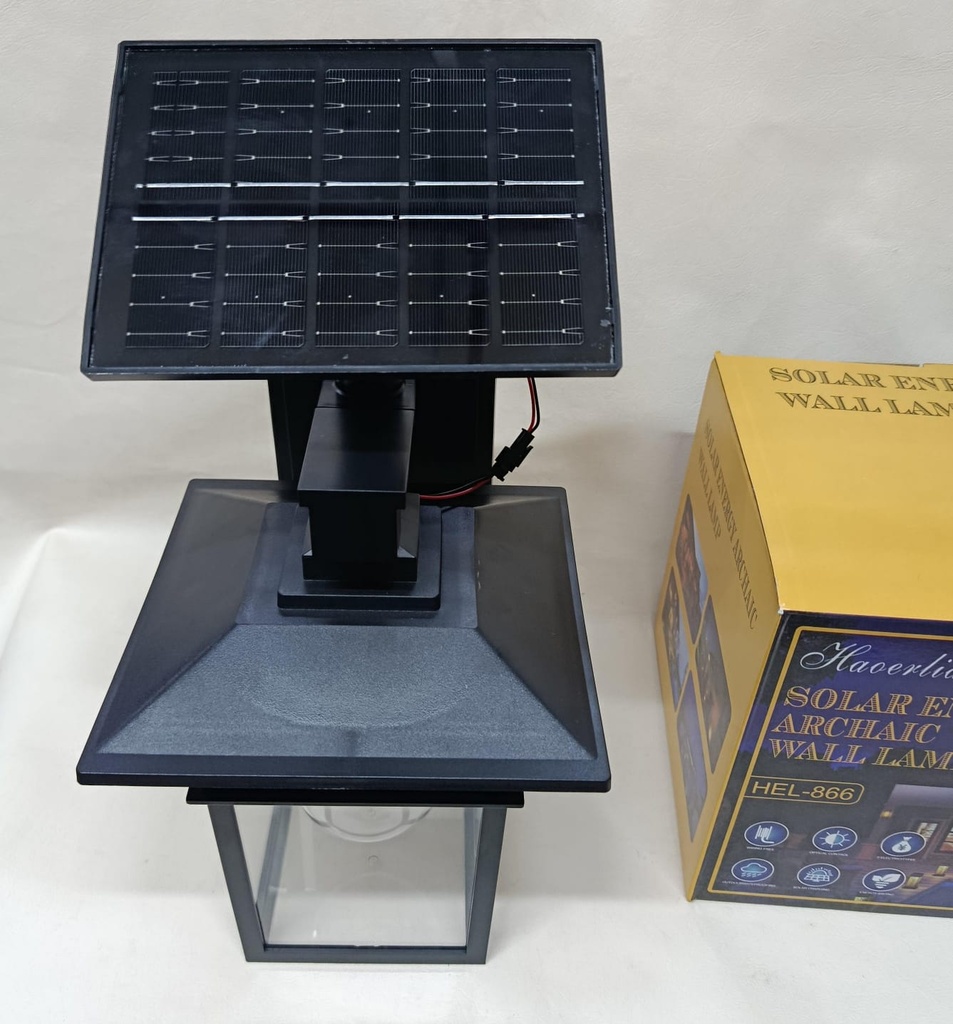 FAROL SOLAR DE PARED PANEL SEPARADO |TY019|