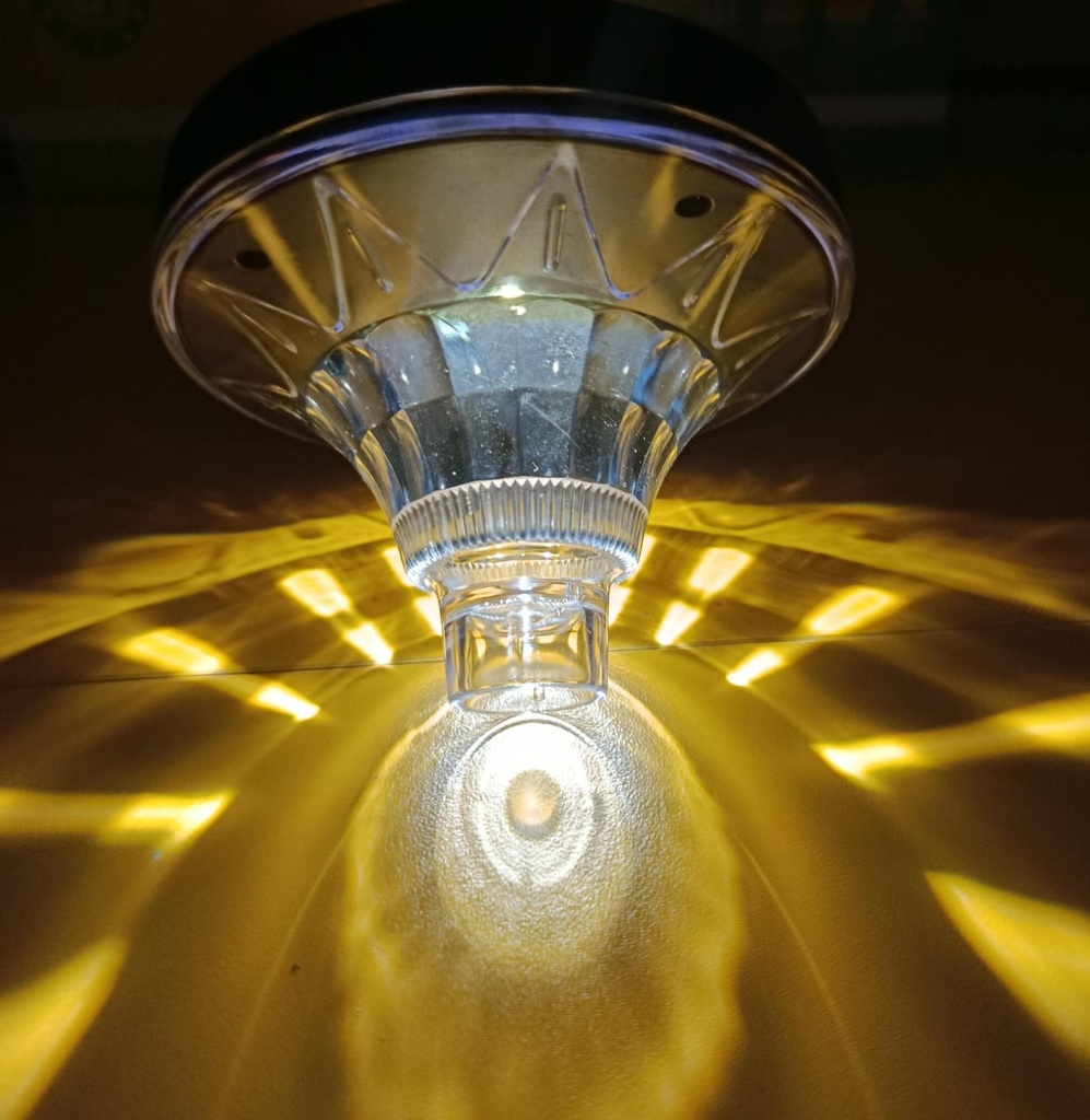 ESTACA DECORATIVA SOLAR RGB Y LUZ BLANCA |TY015|