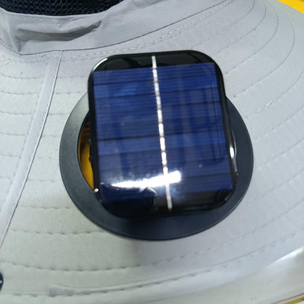 GORRO CON VENTILADOR SOLAR |K658|