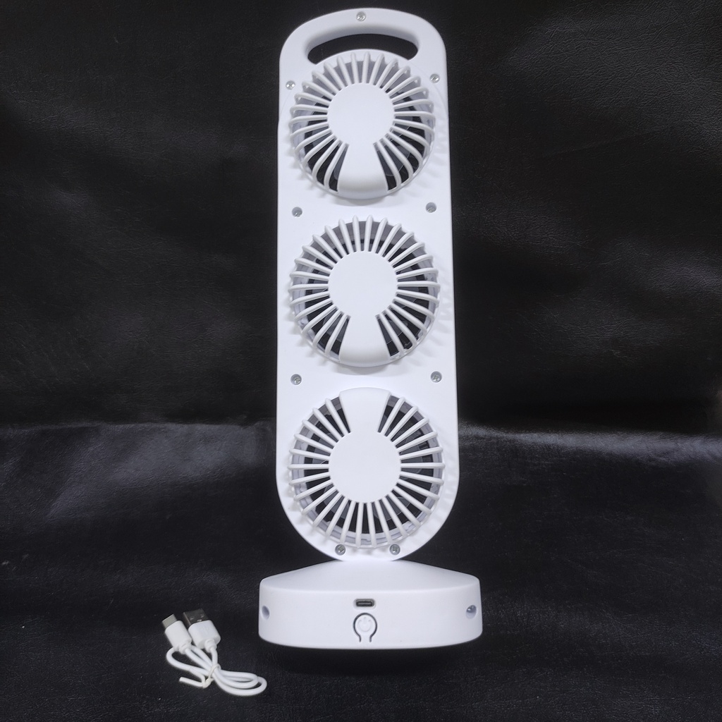 VENTILADOR TRIPLE DE ESCRITORIO |K458|