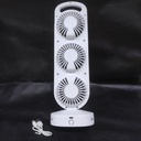 VENTILADOR TRIPLE DE ESCRITORIO |K458|