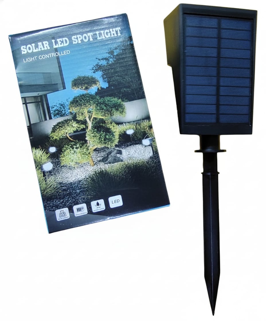 ESTACA DE JARDIN LUZ BLANCA SOLAR |DD440104|