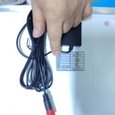 LAMPARA SOLAR 200W CUADRADO PARA HABITACIONES COLOR BLANCO Y AMBAR |NAY-263| 