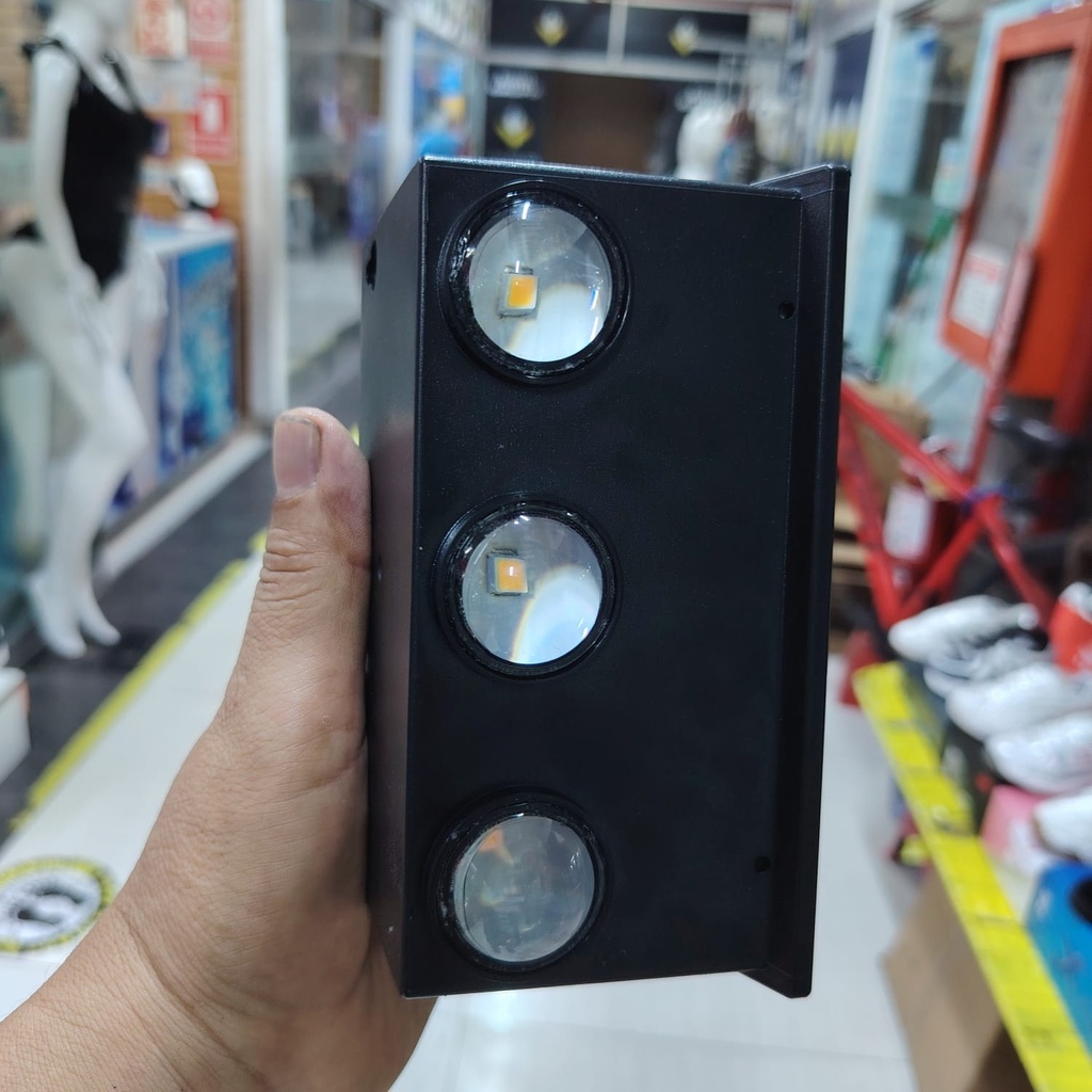 LUZ SOLAR DE PARED 6 LEDs  |11692|