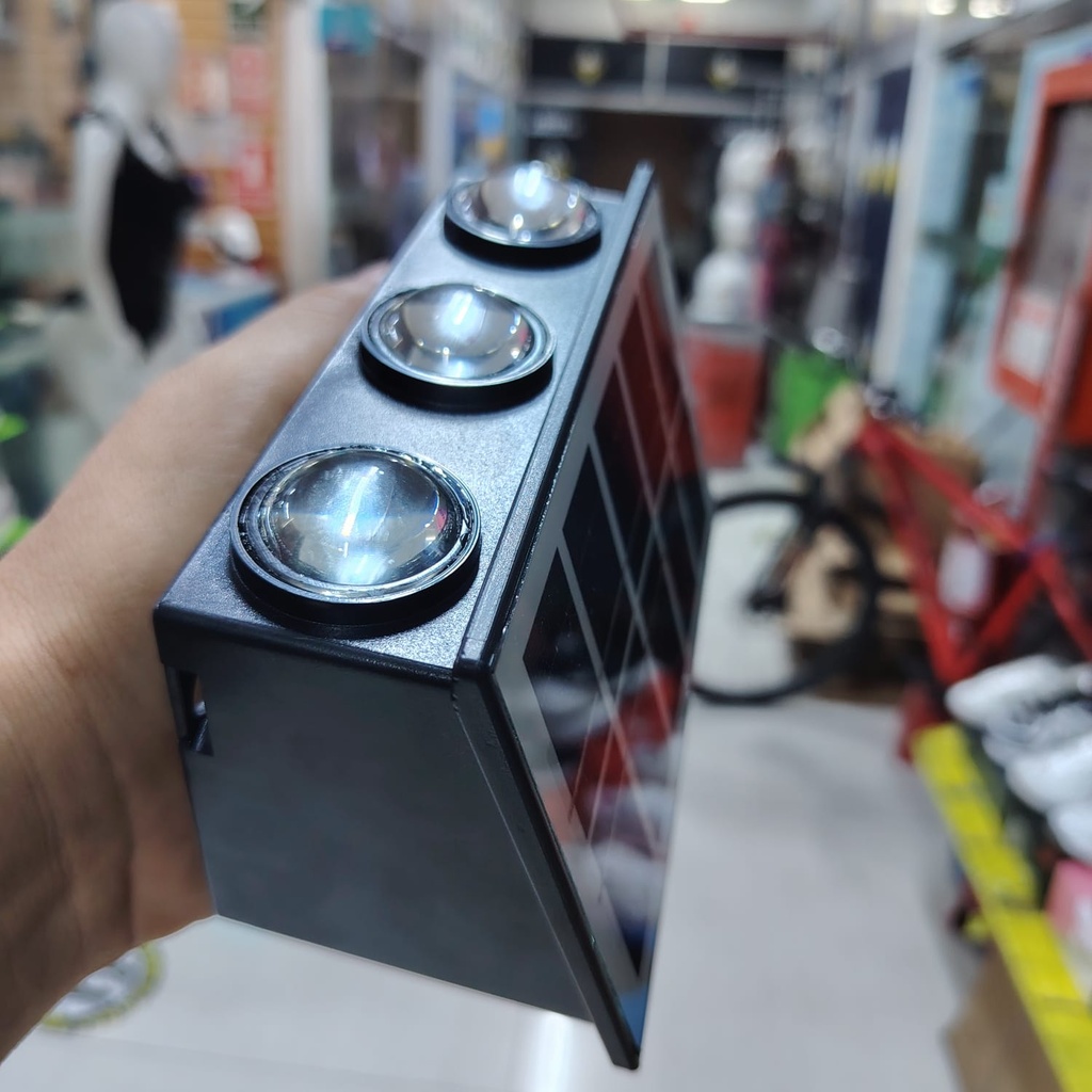 LUZ SOLAR DE PARED 6 LEDs  |11692|