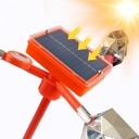 REPELENTE DE AVES GIRATORIO A COLORES SOLAR Y CON VIENTO Y 80 SONIDOS |MYPT-03|  