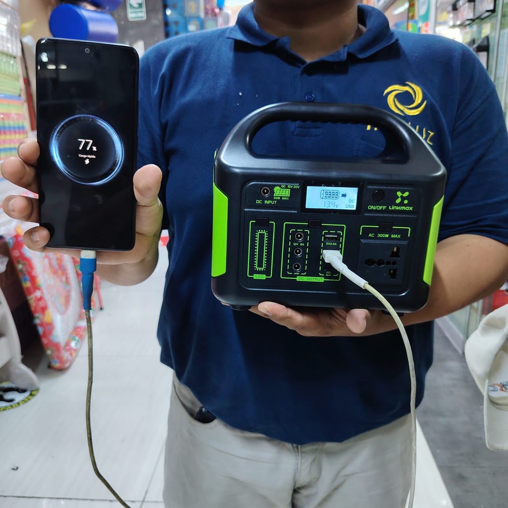 ESTACION DE ENERGIA PORTATIL 300W |EG009li|