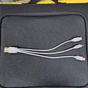 PANEL SOLAR PORTATIL 48W-3 HOJAS  |LE-ST005|