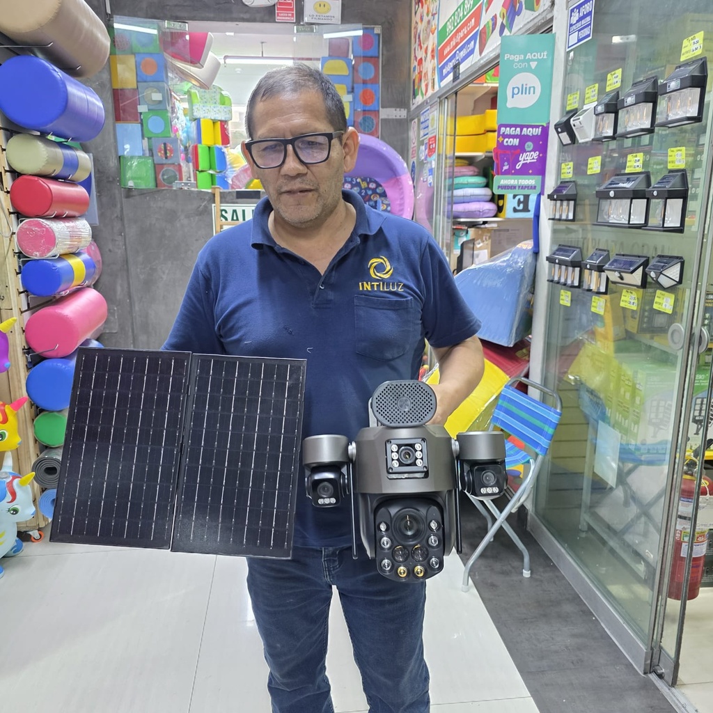 CAMARA DE VIGILANCIA SOLAR OJO DE DIOS 4G |BF404HB|