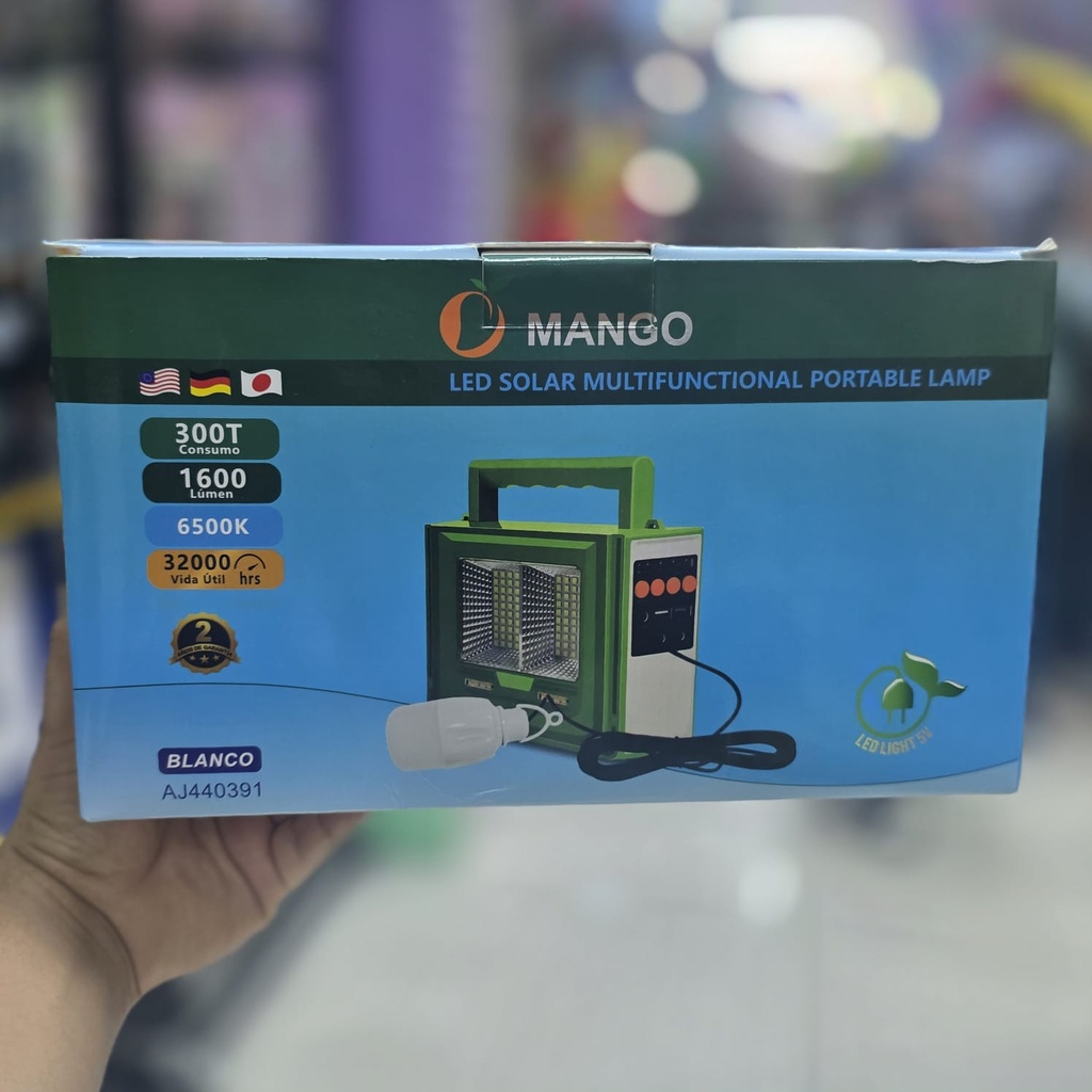 LINTERNA  PARLANTE BLUETOOTH RECARGABLE |440391|