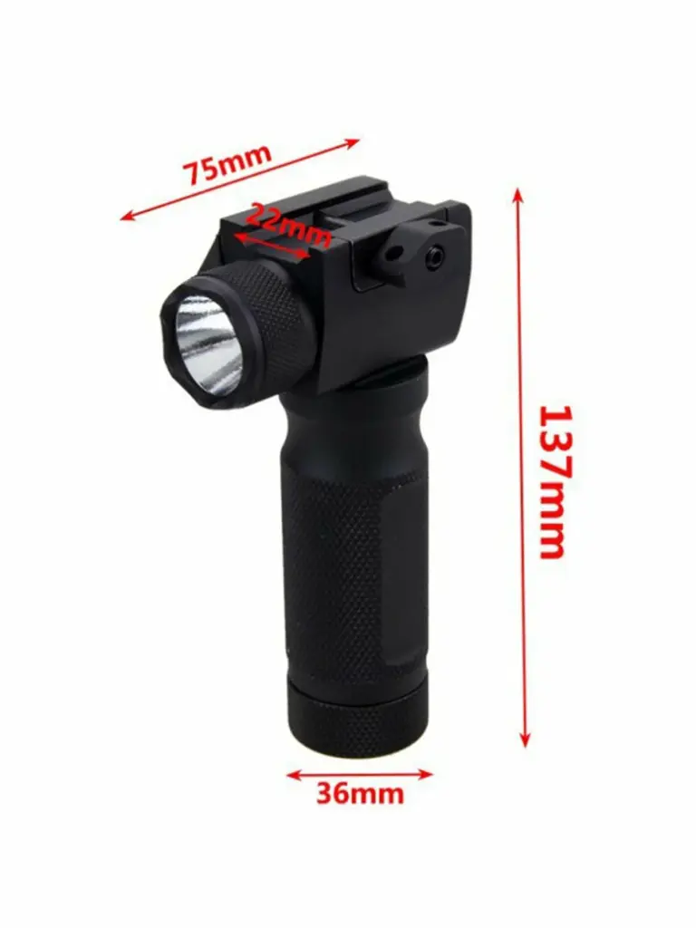 LINTERNA CON LASER |YZ-12|