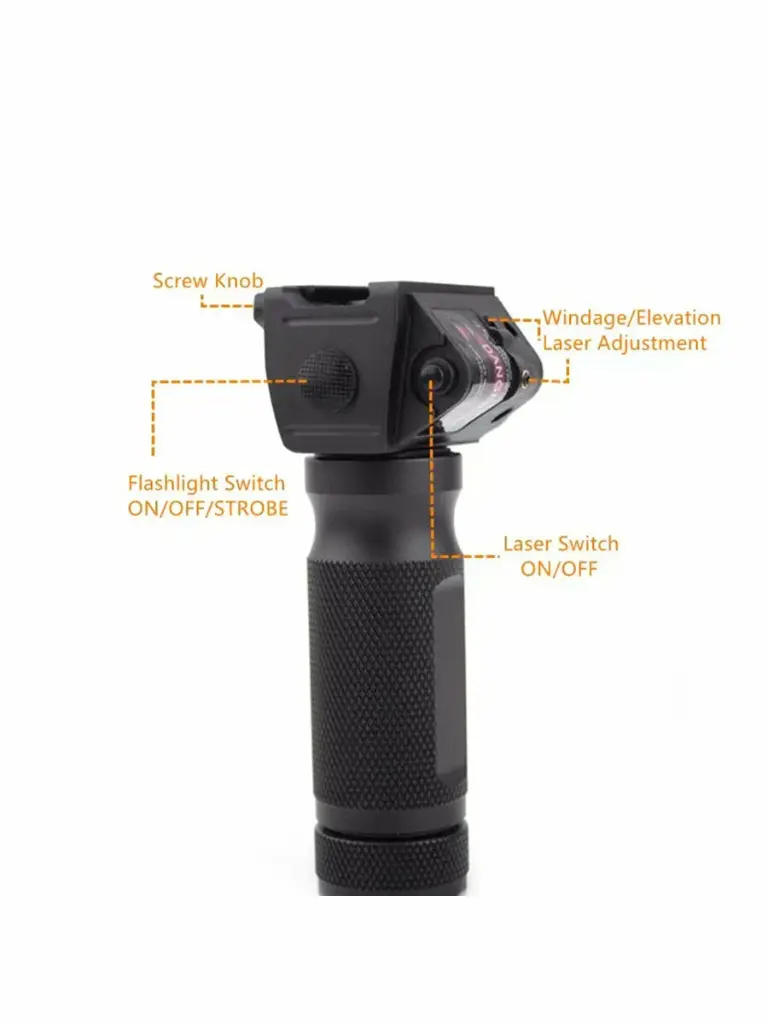 LINTERNA CON LASER |YZ-12|