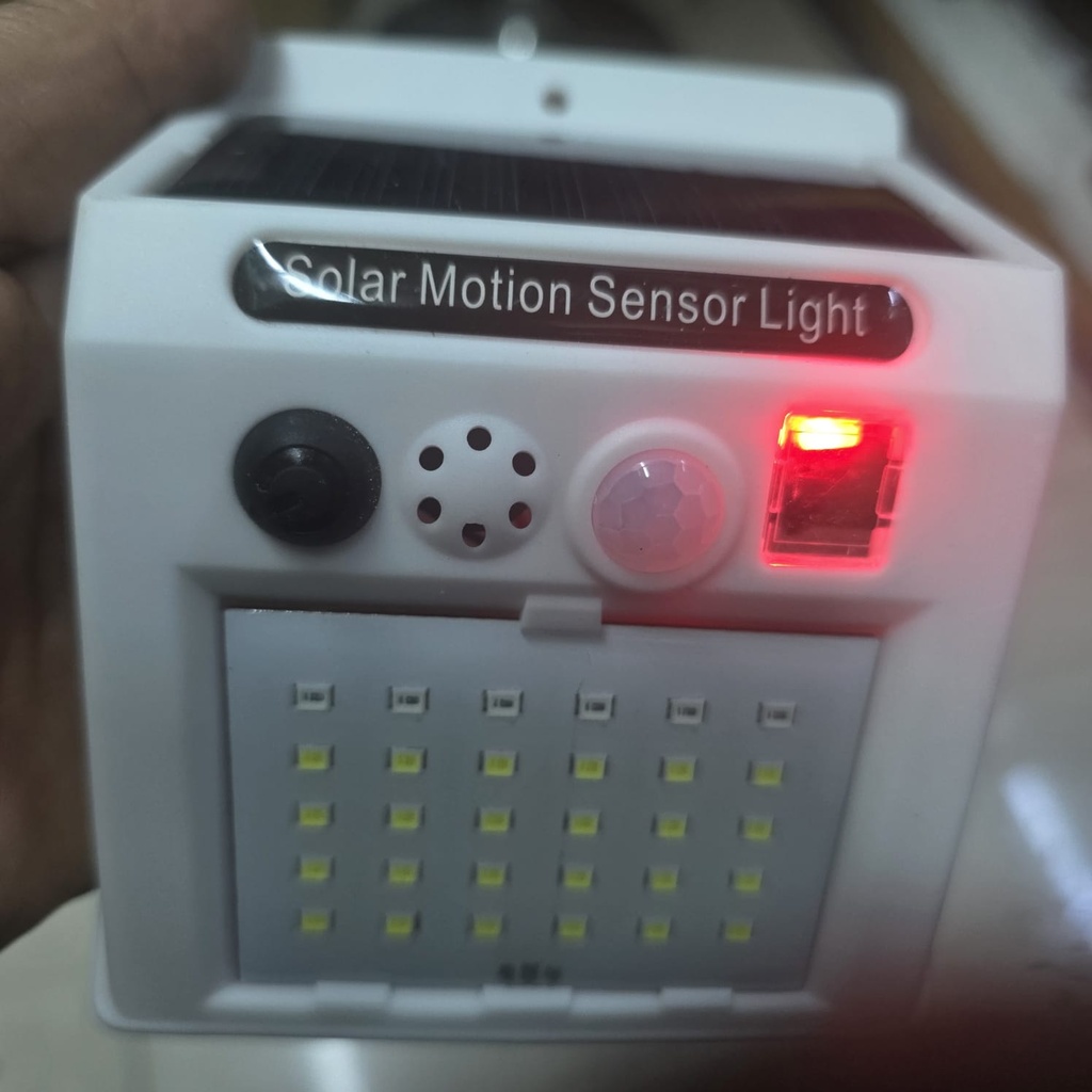 LUZ Y ALARMA SOLAR CON SENSOR DE MOVIMIENTO |AJ440485|
