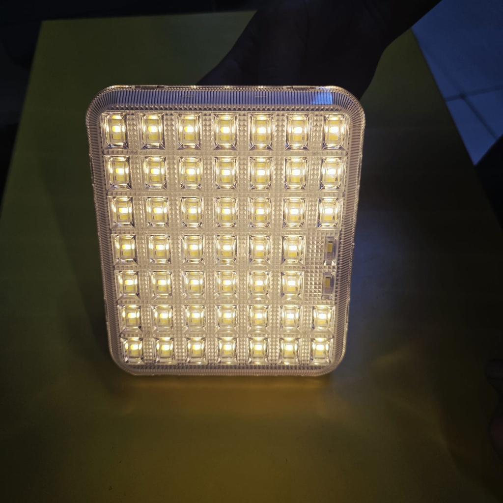 REFLECTOR PORTATIL BLANCO Y AMBAR +POWERBANK + PANEL PLEGABLE |XY11868|