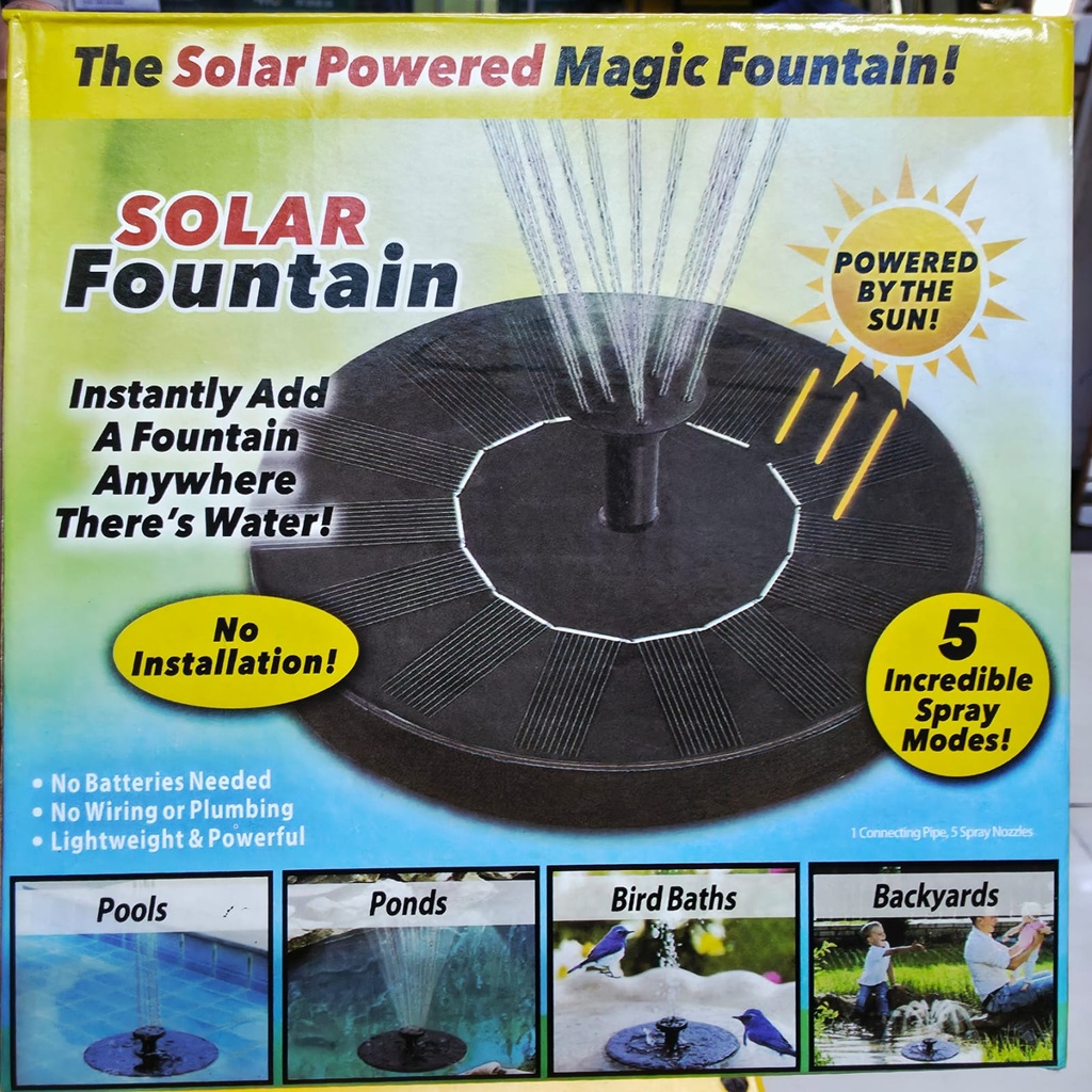 PILETA CON BOMBA SOLAR |13798|