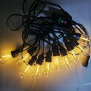 GUIRNALDA SOLAR 5m CON 10 LUCES DE 8 TONOS |150493|