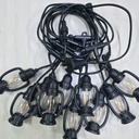 GUIRNALDA ELECTRICA MOD. LAMPARITA 5m 10 LUCES |150409| 