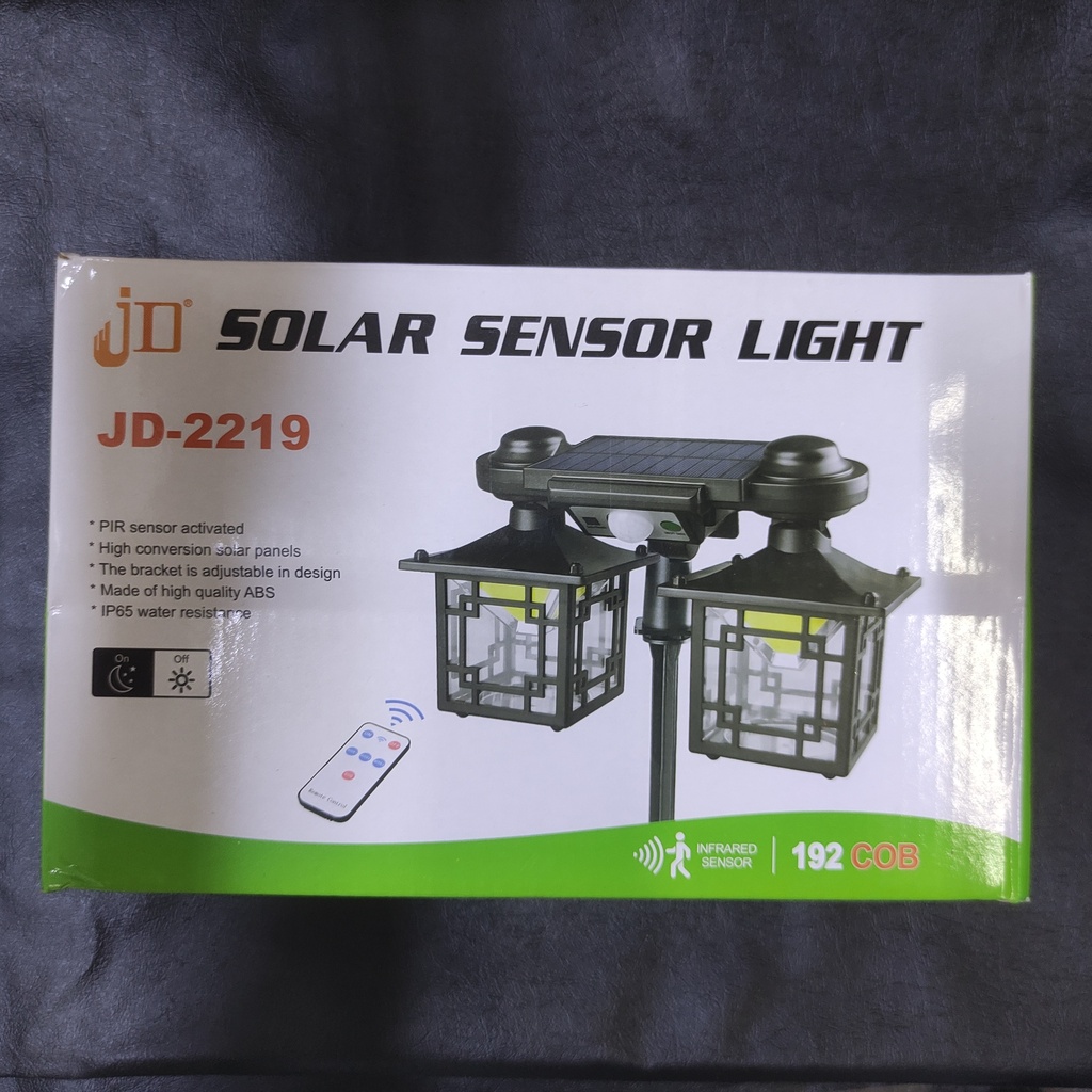 LAMPARA SOLAR DE CAMINO Y JARDIN |XY11817|