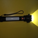 LINTERNA RECARGABLE CON 2 BATERIAS DE LITIO RECARGABLE 26650 |EPC-247|  