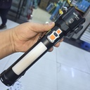 LINTERNA RECARGABLE CON 2 BATERIAS DE LITIO RECARGABLE 26650 |EPC-247|  